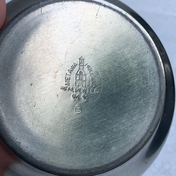 Vintage Metawa Holland Sugar Container, Real Pewter 94% , Pre 1985 Collectible - Picture 7 of 7
